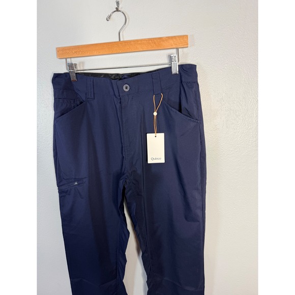 Quince Mens Micro Ripstop Hike Pants Navy Blue Size 32‎ NWT - Picture 7 of 9